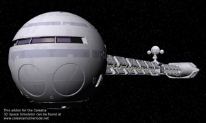 shot from 2001 space odyseey movie