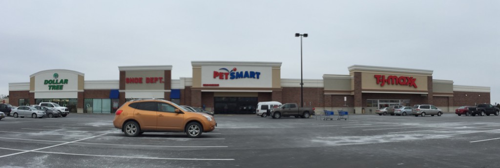 Strip stores off Fairview Ave near Walmart/Lowes/Kohls, etc.