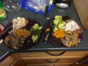 Karen added the brocolli