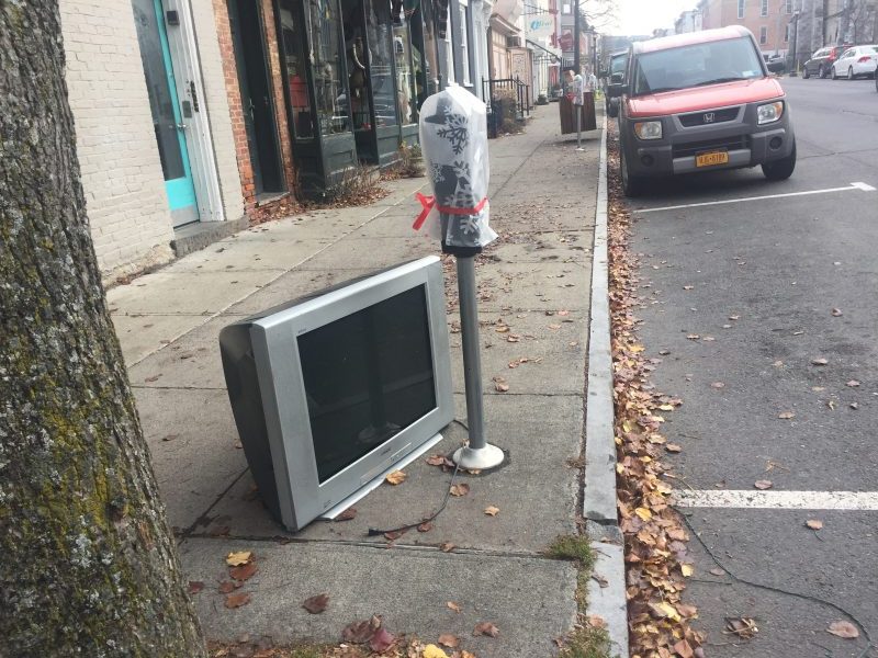 Another tube TV bites the dust.